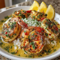 Zesty Lemon Garlic Shrimp & Rice is a delightful dish that perfectly balances the bright, tangy flavors of lemon with the robust richness of garlic and succulent shrimp. This recipe is not only packed with flavor but also incredibly simple to prepare, making it ideal for busy weeknights or special occasions. In under 30 minutes, you can serve a stunning meal that impresses family and friends alike. The combination of fresh ingredients and quick cooking techniques results in a dish that is as satisfying to make as it is to eat.