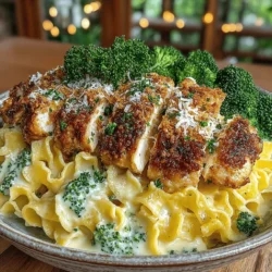 In the realm of comforting and indulgent meals, few dishes can rival the rich flavors and creamy textures of Chicken Alfredo. This Creamy Chicken Alfredo Delight with Broccoli is an exquisite version of the classic recipe, merging tender chicken with al dente fettuccine and vibrant broccoli florets, all enveloped in a luscious Alfredo sauce. With its sumptuous combination of flavors and textures, this dish stands as a testament to the culinary ingenuity that transforms simple ingredients into an extraordinary dining experience.