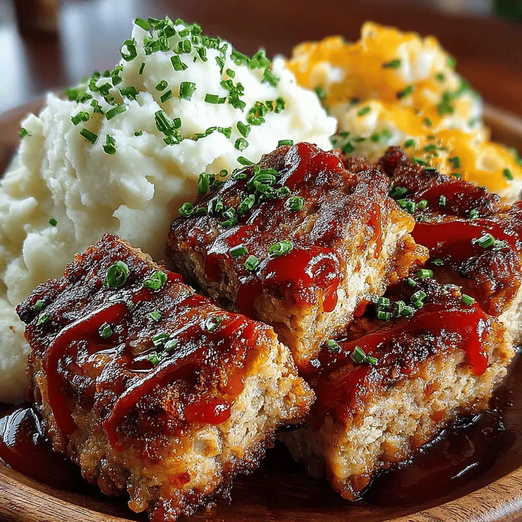 For the Meatloaf: - 1 ½ pounds ground beef (preferably 80/20 for optimal flavor) - 1 cup breadcrumbs (panko or regular) - 1 small onion, finely chopped - 1 bell pepper, finely chopped (any color) - 2 large eggs - ½ cup ketchup (plus extra for glazing) - 1 tablespoon Worcestershire sauce - 1 teaspoon Italian seasoning - 1 teaspoon salt - ½ teaspoon black pepper - ½ teaspoon smoked paprika