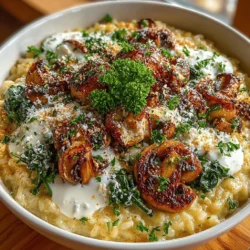 Risotto, a quintessential Italian dish, has captured the hearts and palates of food lovers around the globe. Known for its creamy texture and rich flavor, risotto is much more than just rice; it’s a celebration of culinary technique and the beauty of fresh ingredients. Among the myriad variations of this beloved dish, savory creamy mushroom and spinach risotto stands out as a particularly enticing option. With its earthy mushrooms, vibrant spinach, and luscious creaminess, this dish promises a comforting experience that is both satisfying and nourishing.