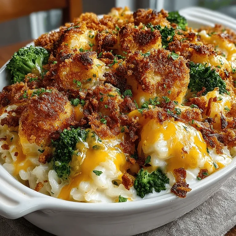 Casseroles have long been a staple in many households, celebrated for their comforting warmth and versatility. These one-dish wonders simplify meal preparation, making them perfect for busy weeknight dinners. Among the myriad of casserole options, Cheesy Chicken & Broccoli Rice Casserole stands out as a beloved favorite, combining the hearty goodness of chicken with the nutritious benefits of broccoli and the satisfying texture of rice. This recipe encapsulates the essence of home cooking—delicious, nutritious, and incredibly easy to prepare.
