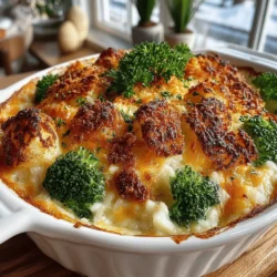 When it comes to comfort food, few dishes can rival the warmth and satisfaction of a well-made casserole. One standout option is the Cheesy Broccoli and Rice Casserole Delight. This dish is not only a feast for the eyes with its vibrant green broccoli and creamy cheese but also a wholesome meal that the whole family can enjoy. Perfect for family dinners, potlucks, or a simple weeknight meal, this casserole is a versatile addition to your culinary repertoire.