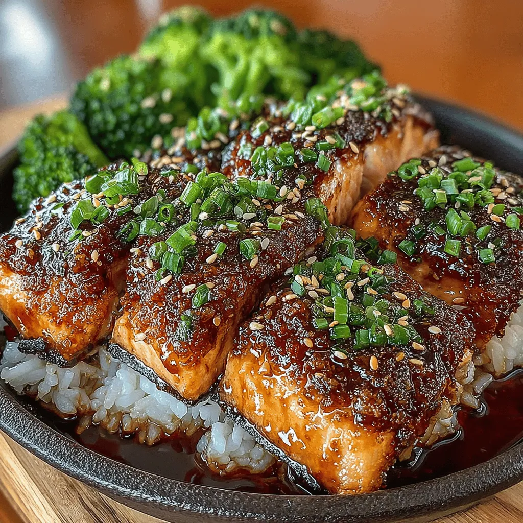 In the realm of culinary delights, few dishes can rival the exquisite balance of flavors found in Teriyaki salmon. This Savory Teriyaki Salmon Delight recipe stands out not only for its mouthwatering taste but also for its simplicity and health benefits. Salmon, renowned for its rich, buttery flavor and vibrant color, pairs beautifully with a homemade teriyaki sauce that enhances its natural qualities. The combination of savory, sweet, and tangy elements creates a dish that is as satisfying to the palate as it is visually appealing.