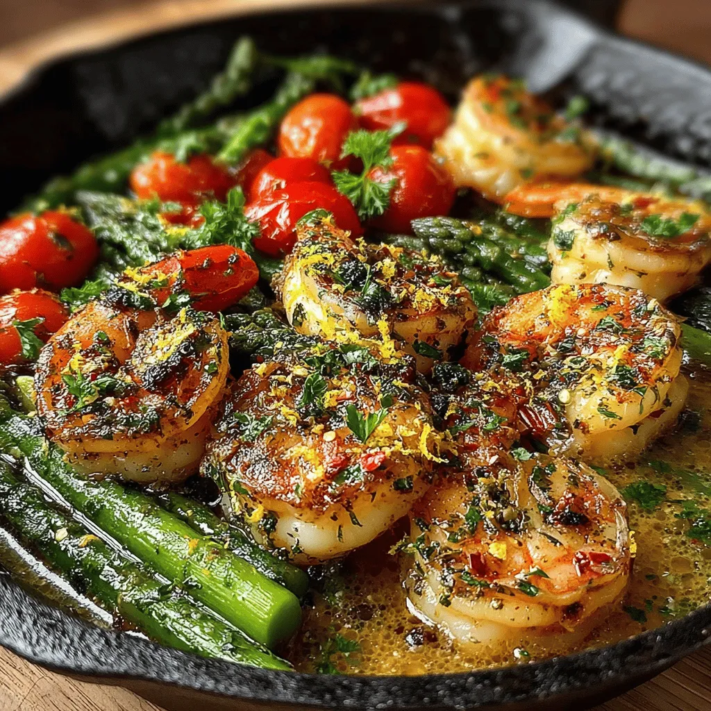 In the world of culinary delights, few dishes can rival the freshness and vibrancy of a seafood stir-fry. Our Zesty Shrimp & Asparagus Delight is a perfect example of how simple ingredients can come together to create a flavorful and nutritious meal. This dish not only highlights the succulent nature of shrimp but also pairs perfectly with the crispness of asparagus and the brightness of citrus. Whether you're preparing a quick weeknight dinner or hosting a gathering, this recipe is sure to impress with its vibrant flavors and ease of preparation.