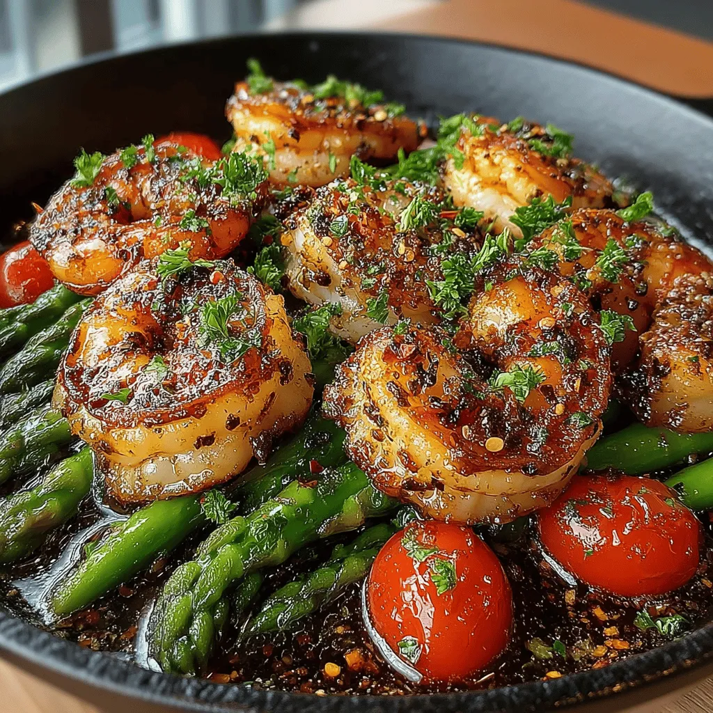In the world of culinary delights, few dishes can rival the freshness and vibrancy of a seafood stir-fry. Our Zesty Shrimp & Asparagus Delight is a perfect example of how simple ingredients can come together to create a flavorful and nutritious meal. This dish not only highlights the succulent nature of shrimp but also pairs perfectly with the crispness of asparagus and the brightness of citrus. Whether you're preparing a quick weeknight dinner or hosting a gathering, this recipe is sure to impress with its vibrant flavors and ease of preparation.