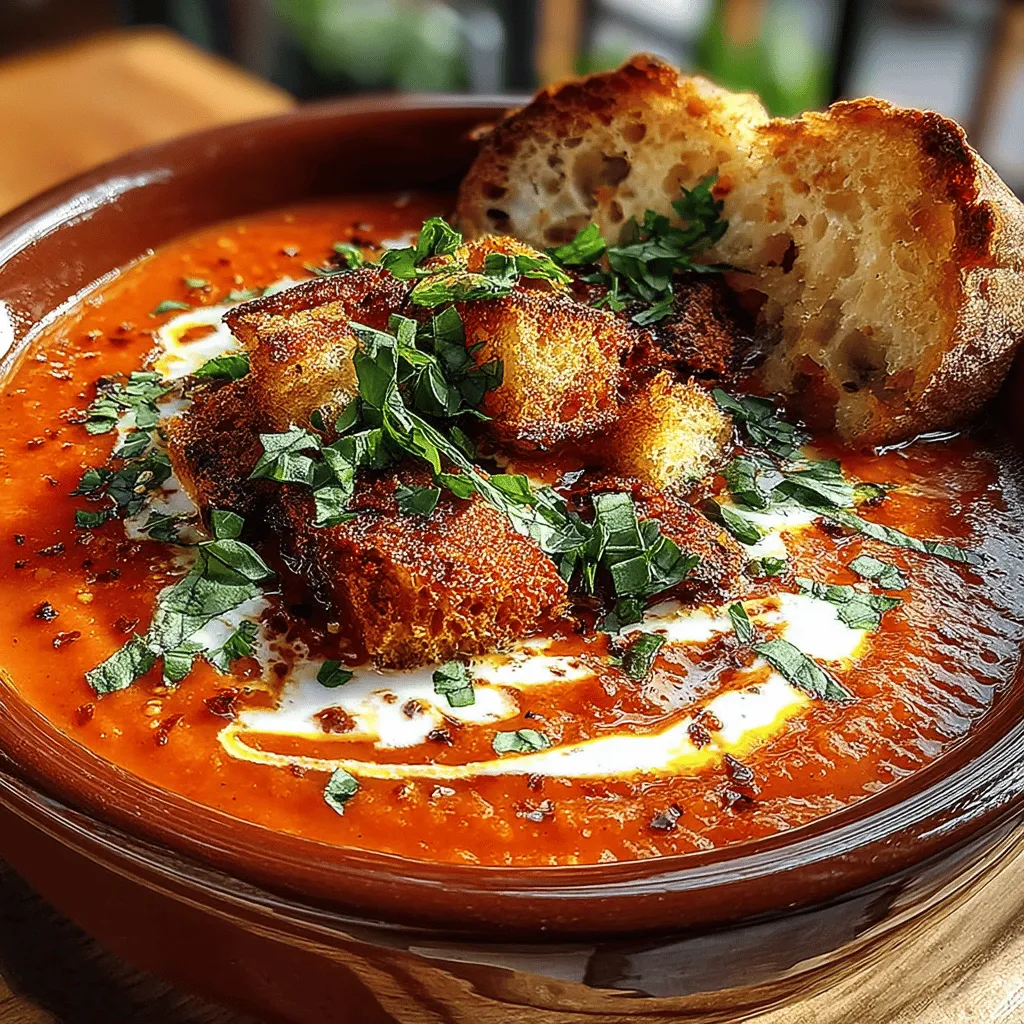 There’s something truly comforting about a warm bowl of homemade soup, and nothing embodies that comfort quite like Creamy Tomato Basil Bliss Soup. This delightful dish is a perfect blend of rich flavors that encapsulate the essence of summer, thanks to the vibrant tomatoes and fragrant basil. It’s not just a meal; it can be a delightful starter or a satisfying main course. This recipe celebrates the simplicity and versatility of tomato basil soup, making it a favorite among novice cooks and seasoned chefs alike. With a few fresh ingredients and easy-to-follow steps, you can create a bowl of bliss that warms the soul and pleases the palate.
