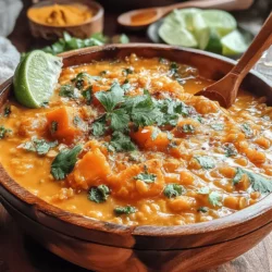 Hearty Vegan Lentil and Pumpkin Dal