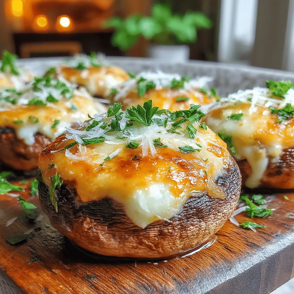 Stuffed mushrooms are a beloved appetizer that never fails to impress. Their bite-sized nature makes them perfect for gatherings, parties, or even a cozy family meal. With a delightful combination of flavors and textures, they are sure to tantalize the taste buds of anyone who tries them.