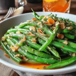 Quick Sautéed Garlic Butter Green Beans