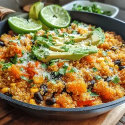 One-Pan Mexican Quinoa Skillet Dinner