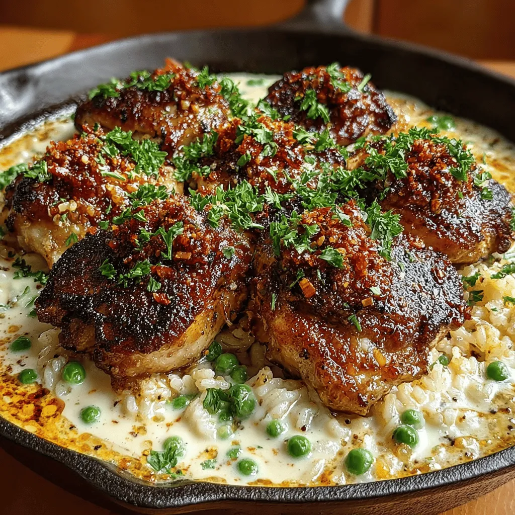 In the world of home cooking, few dishes can rival the comforting and satisfying nature of a one-pan meal. The One-Pan Creamy Garlic Chicken and Rice recipe is a delightful combination of succulent chicken thighs, aromatic garlic, and creamy rice that makes for a perfect family dinner. This dish not only minimizes cleanup but also packs a punch of flavor and comfort. In this article, we will explore the ingredients, preparation steps, and the culinary secrets behind this delectable recipe, ensuring you have all the information you need to impress your loved ones.