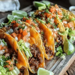 Sizzling Beef Tacos with Zesty Homemade Salsa: A Flavorful Fiesta on Your Plate