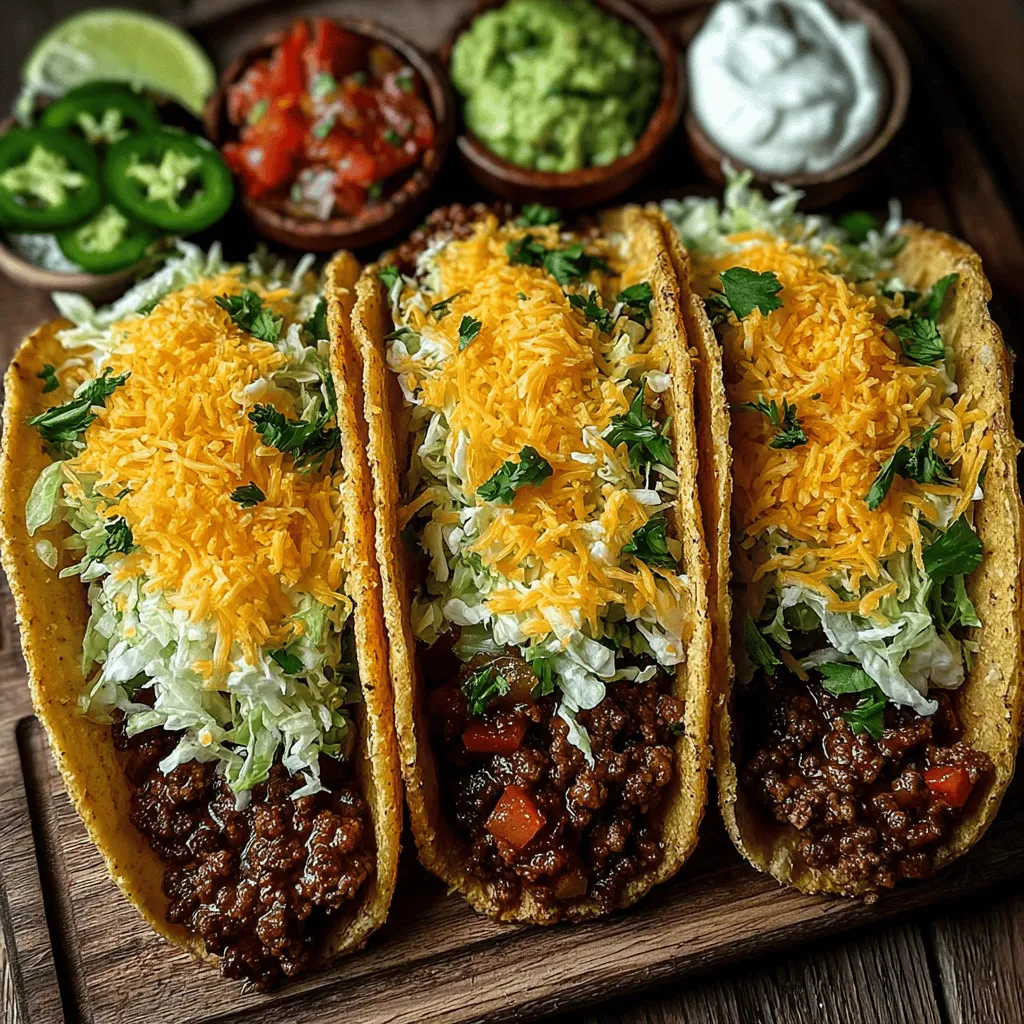 Tacos are celebrated worldwide, transcending cultural boundaries and bringing people together. Their versatility and ability to cater to diverse tastes make them a staple at family gatherings and parties. The concept of a customizable taco night allows everyone to create their own perfect bite, making it a fun and interactive dining experience. Enter the Fiesta Taco Extravaganza, a delightful recipe that combines savory flavors and vibrant toppings, ensuring your taco night is nothing short of spectacular.