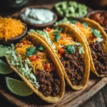 Tacos are celebrated worldwide, transcending cultural boundaries and bringing people together. Their versatility and ability to cater to diverse tastes make them a staple at family gatherings and parties. The concept of a customizable taco night allows everyone to create their own perfect bite, making it a fun and interactive dining experience. Enter the Fiesta Taco Extravaganza, a delightful recipe that combines savory flavors and vibrant toppings, ensuring your taco night is nothing short of spectacular.