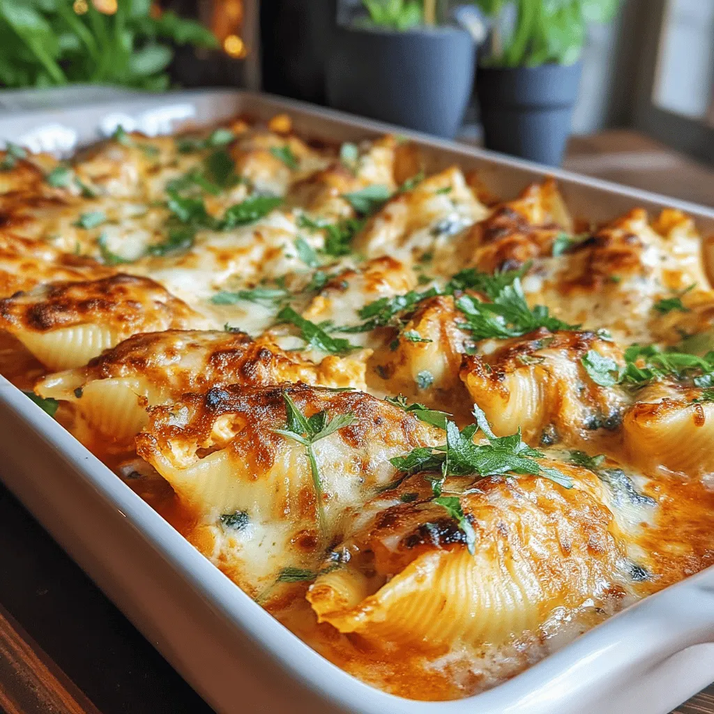 Creamy Spinach and Feta Stuffed Shells are the epitome of comfort food, bringing together the hearty satisfaction of stuffed pasta with the nutritious benefits of spinach and feta cheese. This dish offers a delightful combination of textures, with tender pasta shells enveloping a rich, creamy filling that bursts with flavor. Whether you're preparing a meal for your family or entertaining guests, these stuffed shells are sure to impress.