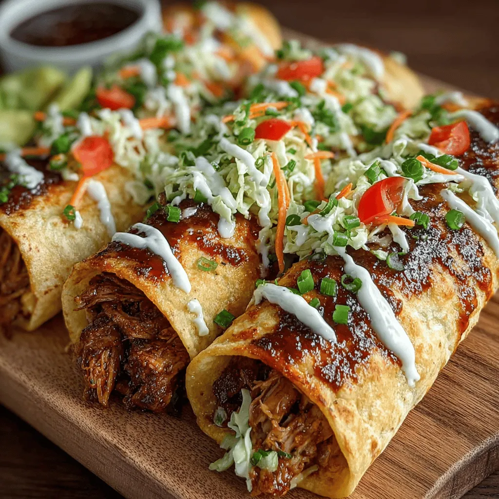Quick BBQ Chicken Wraps with Crunchy Slaw offer a deliciously simple meal that combines the smoky flavor of barbecue chicken with the refreshing crunch of slaw. This recipe is ideal for busy weeknights or a casual weekend lunch, bringing together convenience and flavor in a handheld format. In this article, we'll explore not only how to make these wraps but also delve into the health benefits of the ingredients, tips for customization, and ideas for serving.