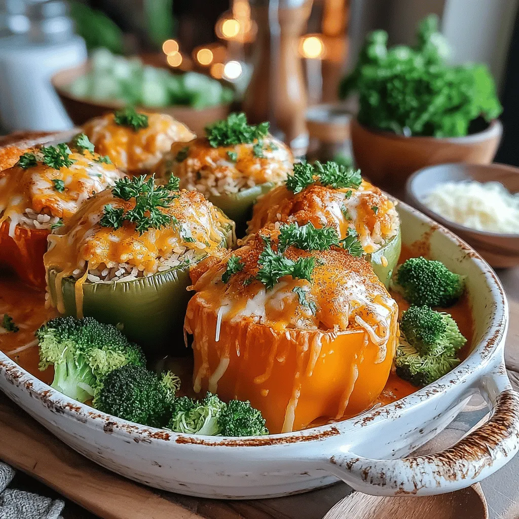Stuffed peppers are a beloved comfort food that combines vibrant colors, hearty ingredients, and rich flavors. They serve as a versatile canvas, allowing for endless customization, whether you prefer meat, grains, or vegetables. This recipe for Cheesy Broccoli and Rice Stuffed Peppers takes the classic dish to new heights, offering a nutritious and satisfying meal that the whole family will enjoy.