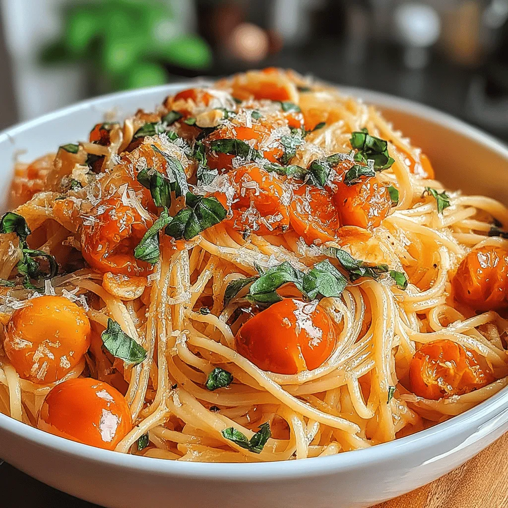 In the hustle and bustle of everyday life, quick and satisfying meals can make all the difference. This Quick Roasted Garlic & Tomato Pasta is a perfect solution for those busy nights when you crave something delicious without spending hours in the kitchen. With its vibrant flavors and simple preparation, this dish showcases how fresh ingredients can elevate a basic pasta recipe into a delightful culinary experience.