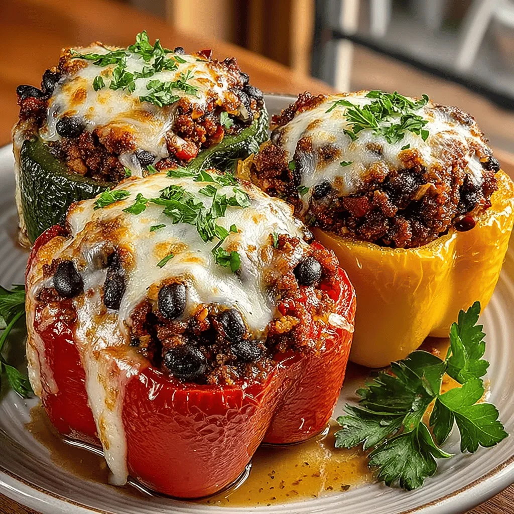 Hearty Turkey and Quinoa Stuffed Peppers are a wholesome and satisfying meal that perfectly balances lean protein, nutritious grains, and vibrant vegetables. This dish not only pleases the palate but is also versatile enough to accommodate various dietary preferences, making it an ideal choice for family dinners or meal prep. With the health benefits of turkey and quinoa, this recipe sets the stage for a nutritious feast that everyone will enjoy.
