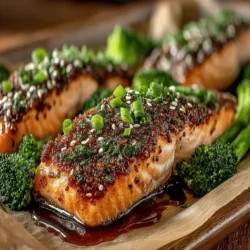 - 4 salmon fillets (about 6 ounces each) - 3 tablespoons honey - ¼ cup soy sauce (low-sodium preferred) - 2 tablespoons olive oil - 4 cloves garlic, minced - 1 tablespoon fresh ginger, grated - Juice of 1 lemon - 2 cups broccoli florets