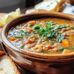 Hearty Harvest Vegetable Lentil Soup