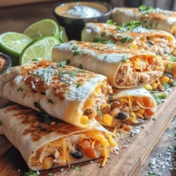 Spicy Southwest Chicken Wraps Recipe