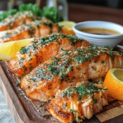 Quick Herb Lemon Air Fryer Salmon