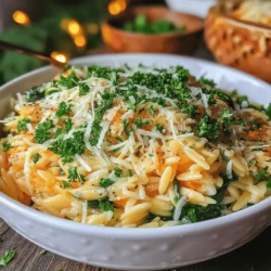 Garlic Heaven Orzo with Creamy Spinach Delight is a dish that brings comfort and flavor to your dinner table. This delightful recipe combines the rich taste of garlic with the creaminess of spinach, creating a satisfying meal that's perfect for any occasion. Whether you're cooking for family or entertaining guests, this dish is sure to impress.