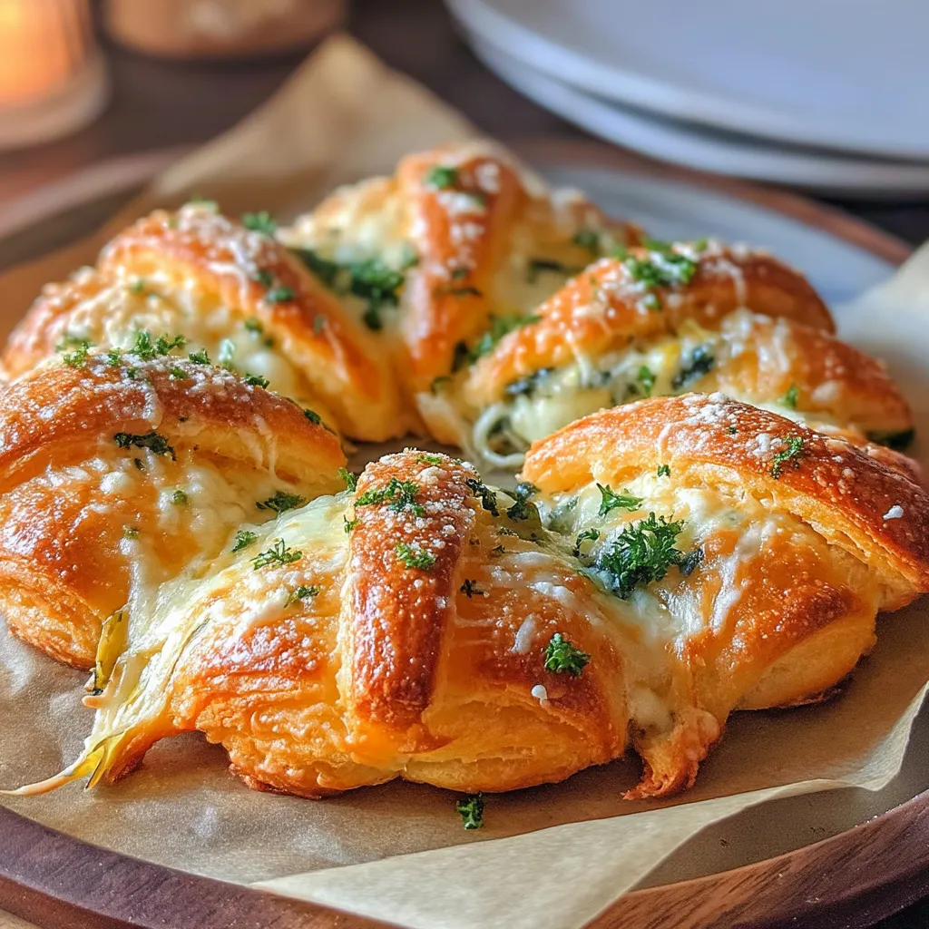 In the realm of appetizers, few dishes are as beloved as the classic spinach artichoke dip. Now, imagine transforming that creamy, savory delight into an easy-to-make, visually stunning dish. Enter Spinach Artichoke Crescents Delight – a dish that combines flaky crescent rolls with a rich and flavorful filling of spinach, artichokes, and cheeses. Perfect for gatherings, parties, or a cozy night in, this recipe is not only delicious but also quick to prepare. Join us as we explore the details of this delightful dish, from ingredients to serving suggestions, ensuring your culinary experience is satisfying and enjoyable.