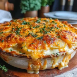 Cheesy Herb Gratin Potatoes
