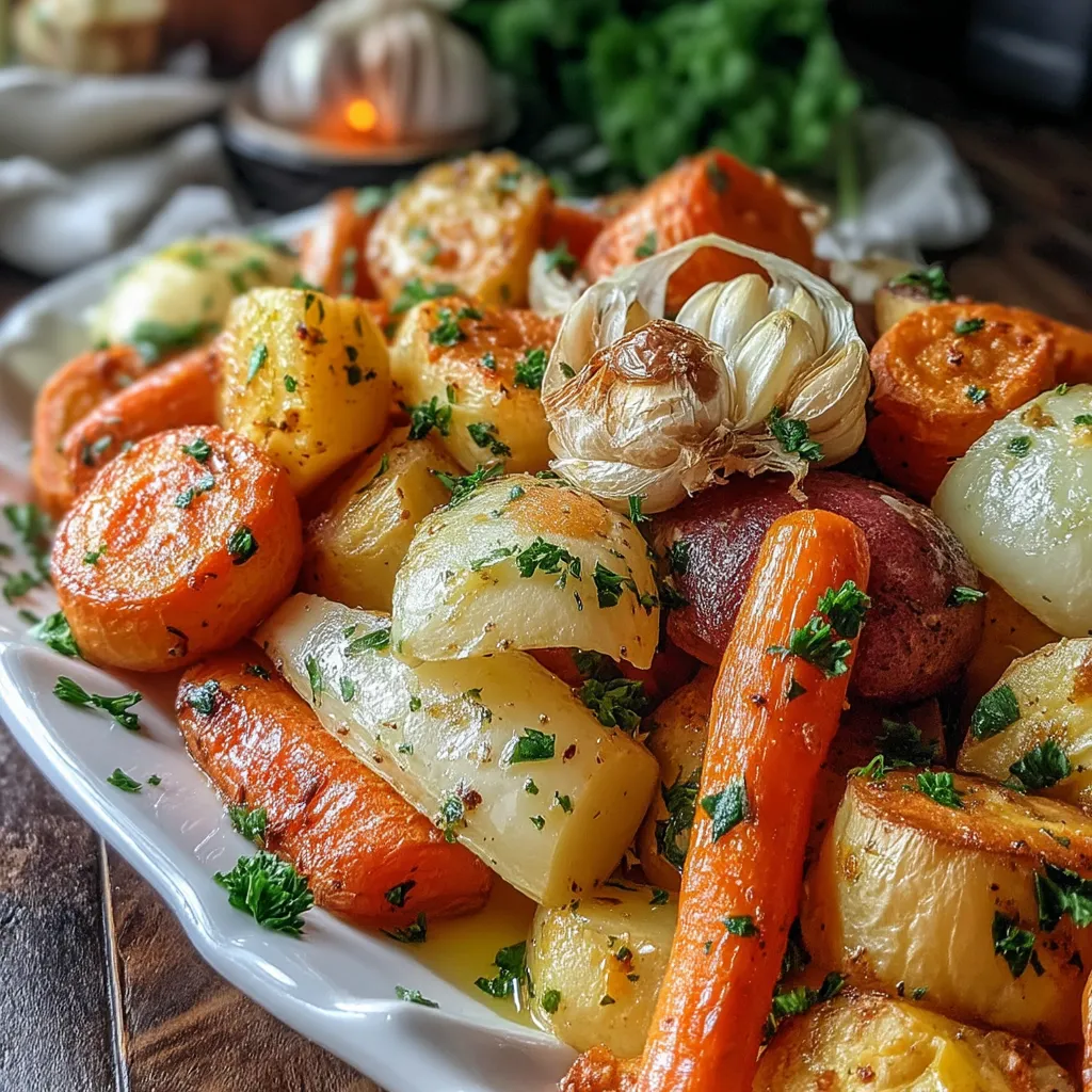 Roasted root vegetables are the epitome of comfort food, bringing warmth and nourishment to the table. This dish not only provides a delightful medley of flavors but also showcases the rich textures of various root vegetables, making it a favorite for many. Whether you’re preparing a cozy family dinner or a festive feast, these roasted veggies are sure to impress.