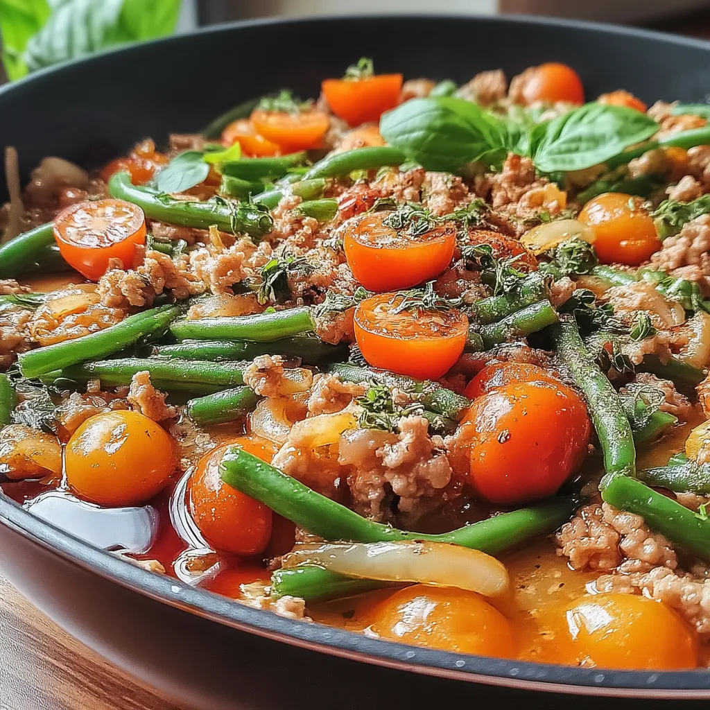 In today’s fast-paced world, the appeal of quick and healthy meals cannot be overstated. One-pan dishes like our One-Pan Turkey & Green Bean Delight offer the perfect solution, allowing you to whip up a nutritious meal with minimal cleanup. This recipe not only saves time but also packs in essential nutrients, making it ideal for busy weeknights or meal prep sessions.