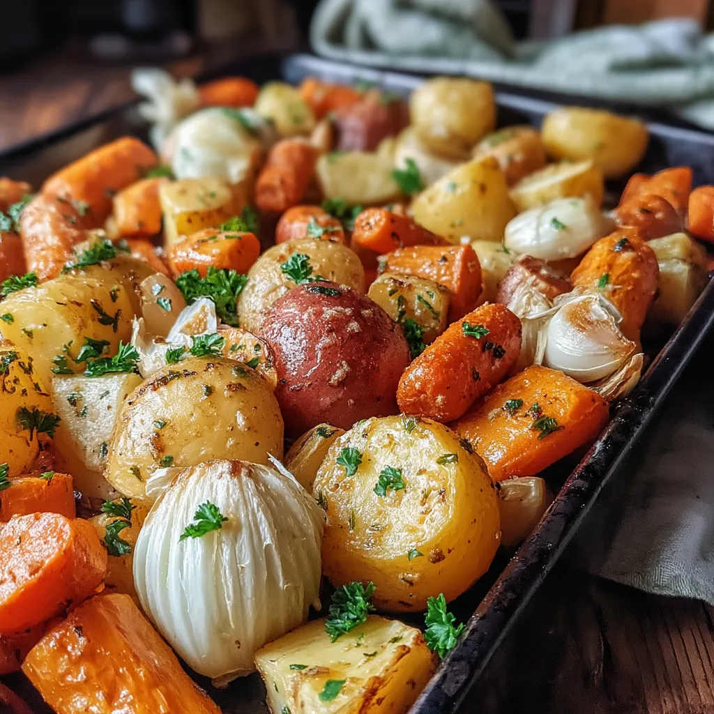 Roasted root vegetables are the epitome of comfort food, bringing warmth and nourishment to the table. This dish not only provides a delightful medley of flavors but also showcases the rich textures of various root vegetables, making it a favorite for many. Whether you’re preparing a cozy family dinner or a festive feast, these roasted veggies are sure to impress.