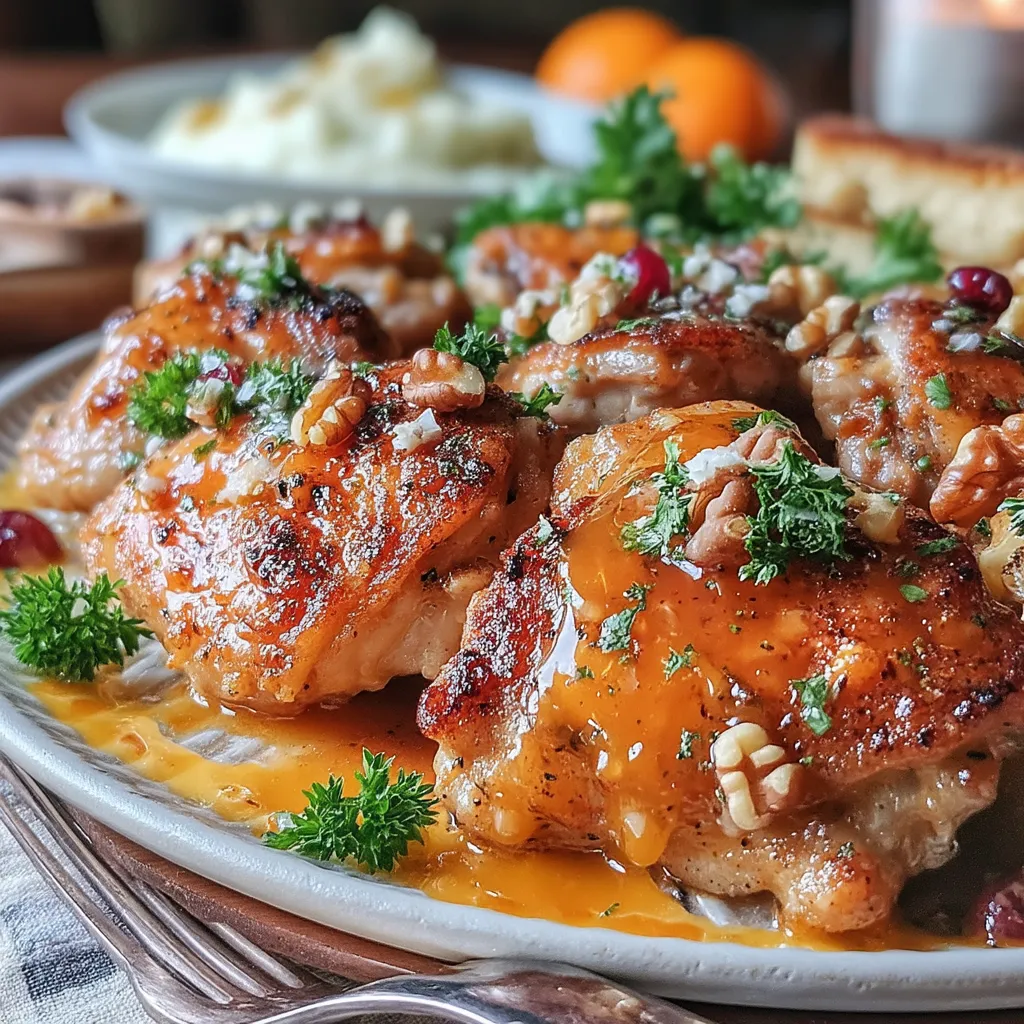 Juicy Cozy Sea of Cranberry Mustard Ba is a delightful dish that harmonizes the tartness of fresh cranberries with the savory notes of succulent chicken. This unique combination creates a burst of flavors that tantalizes the taste buds, making it a must-try for anyone who loves innovative cuisine.