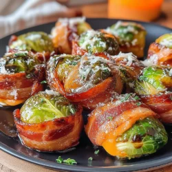 Brussels sprouts have become a beloved staple in contemporary cuisine, often hailed for their unique flavor and versatility. Once considered merely a side dish, they are now celebrated in various forms, from roasted to sautéed, and even in salads. This recipe for bacon-wrapped Brussels sprouts presents a delicious twist on this classic vegetable, marrying the earthy taste of Brussels sprouts with the savory richness of bacon.