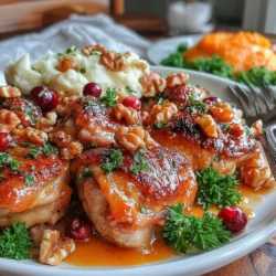 Juicy Cozy Sea of Cranberry Mustard Ba is a delightful dish that harmonizes the tartness of fresh cranberries with the savory notes of succulent chicken. This unique combination creates a burst of flavors that tantalizes the taste buds, making it a must-try for anyone who loves innovative cuisine.